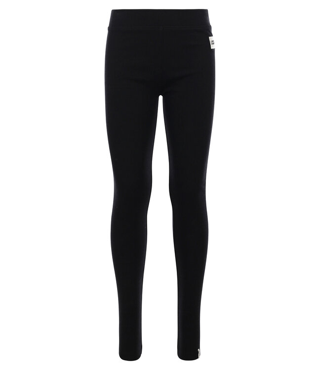 LOOXS Little Meisjes legging rib - Zwart