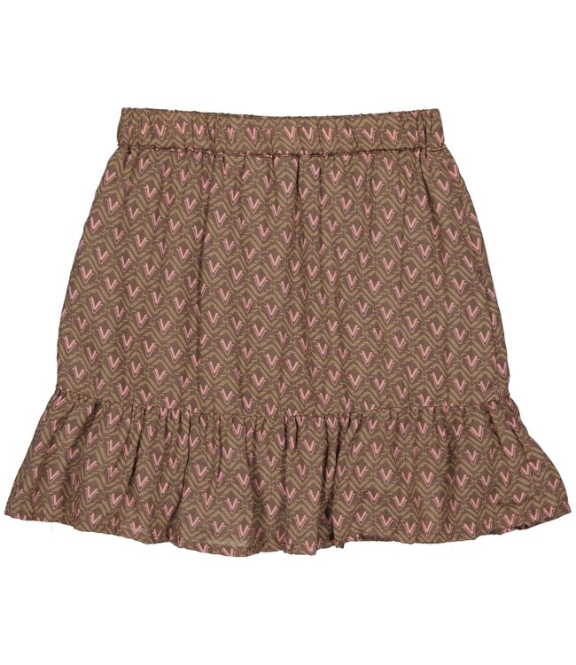 LEVV Meisjes rok - Finou - AOP VV zand