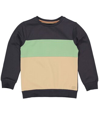 Quapi Jongens sweater - Adel - Metaal grijs