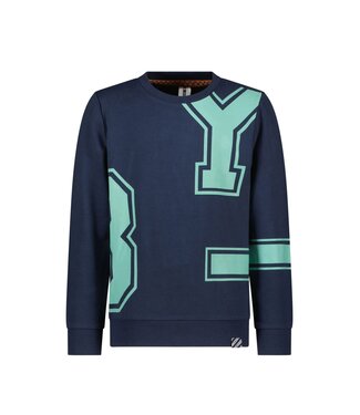 B.Nosy Jongens sweater - Elijah - Navy blauw