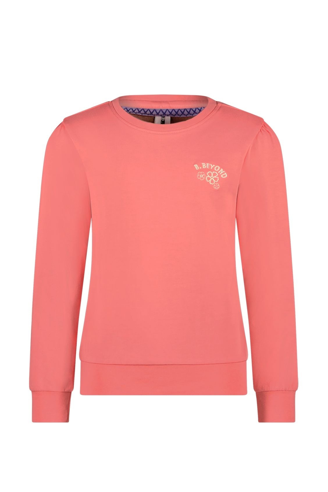 B.Nosy - Sweater Beau - Passion Pink - Maat 104