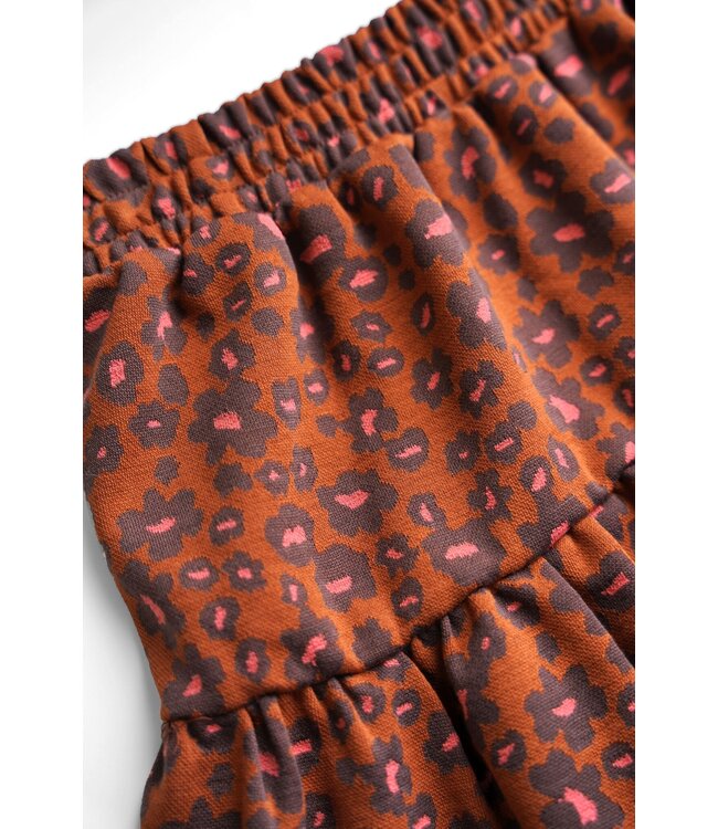 B.Nosy Meisjes rok bruin - Birgit - Panter beyond AOP