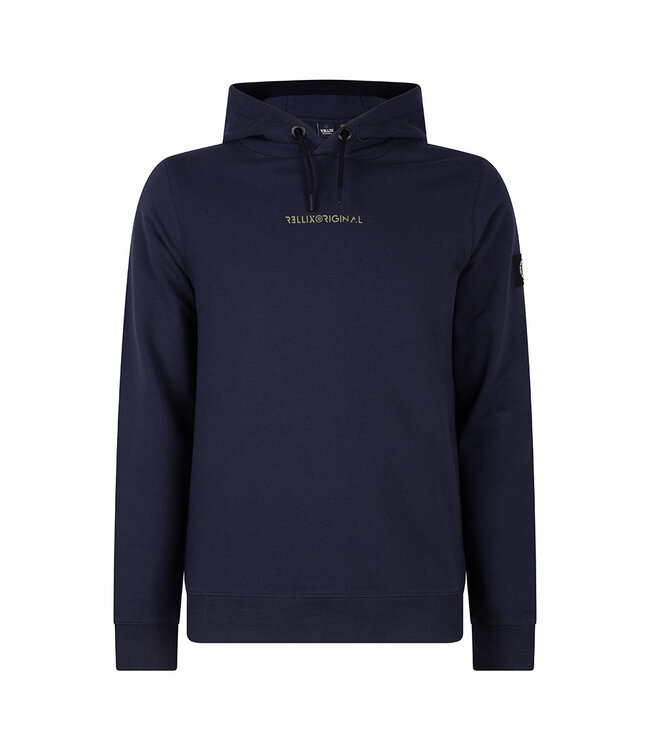 Rellix Jongens hoodie print - Navy blauw