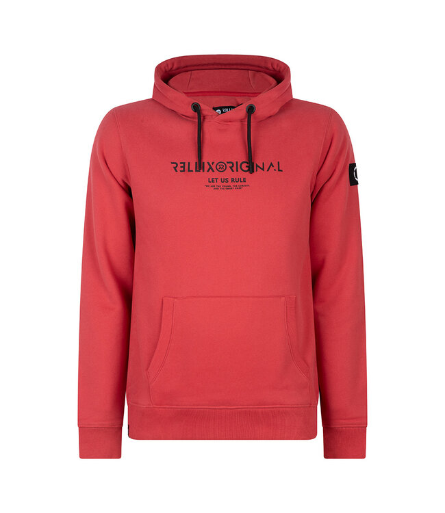 Rellix Jongens hoodie original - Vervaagd rood