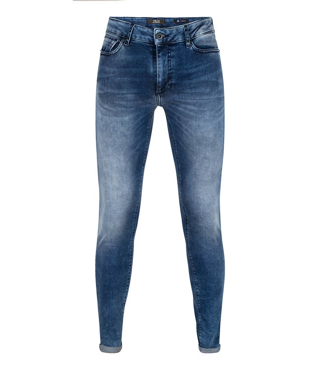 Rellix Jongens jeansbroek Xyan skinny - Used medium denim