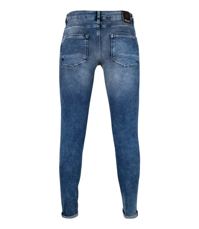 Rellix Jongens jeansbroek Xyan skinny - Used medium denim