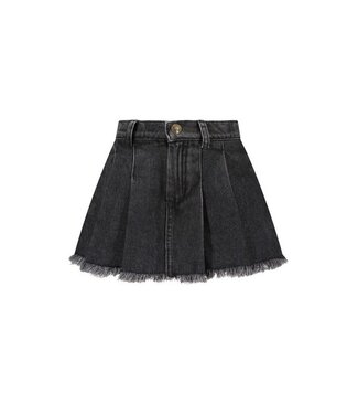 Like Flo Meisjes jeans broek/rok - Zwart denim