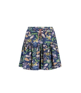 Like Flo Meisjes rok crepe jersey AOP - Paisley