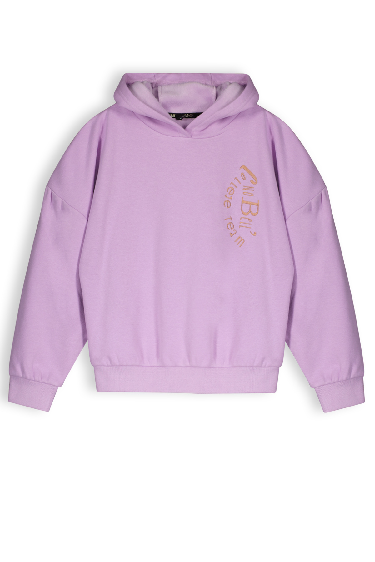 NoBell Meisjes hoodie soft - King - Lupine lilac