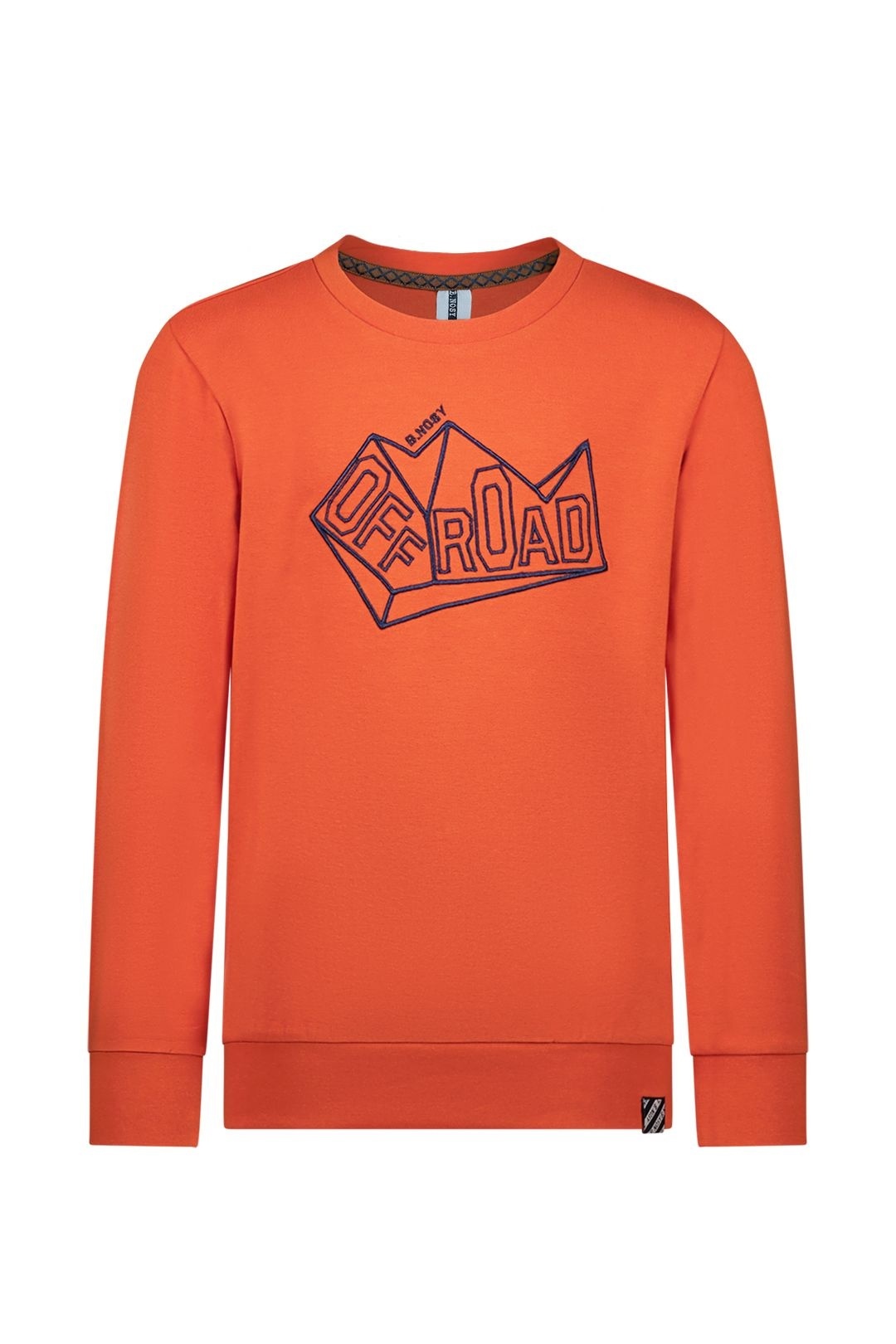 Jongens sweater oranje - Olivier - Pompoen