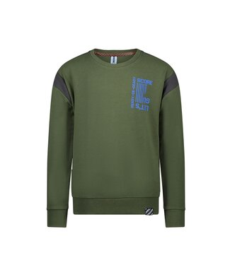 B.Nosy Jongens sweater - Ravi - Militairy groen