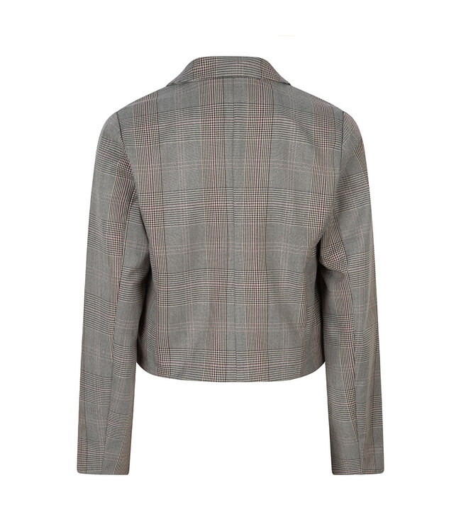 Indian Blue Jeans Meisjes colbert geruit - Zwart