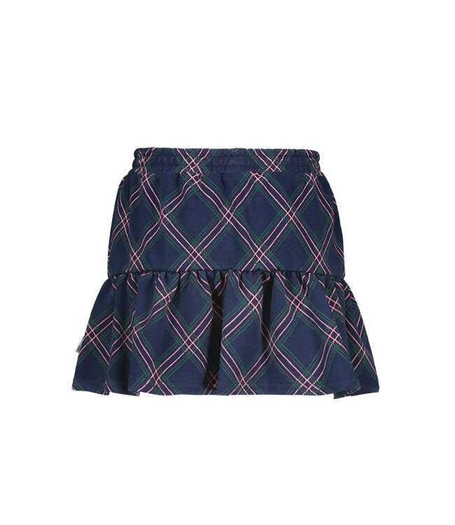 B.Nosy Meisjes rok grijs - Emy - Elegant geruit