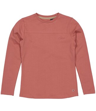 LEVV Meisjes shirt - Fania - Mahogany roze