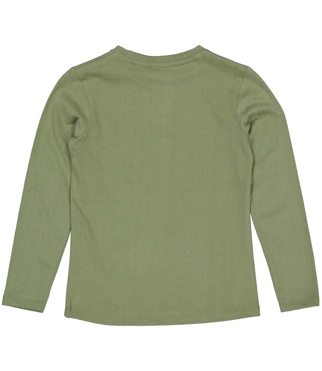 LEVV Meisjes shirt - Fanib - Olijf groen