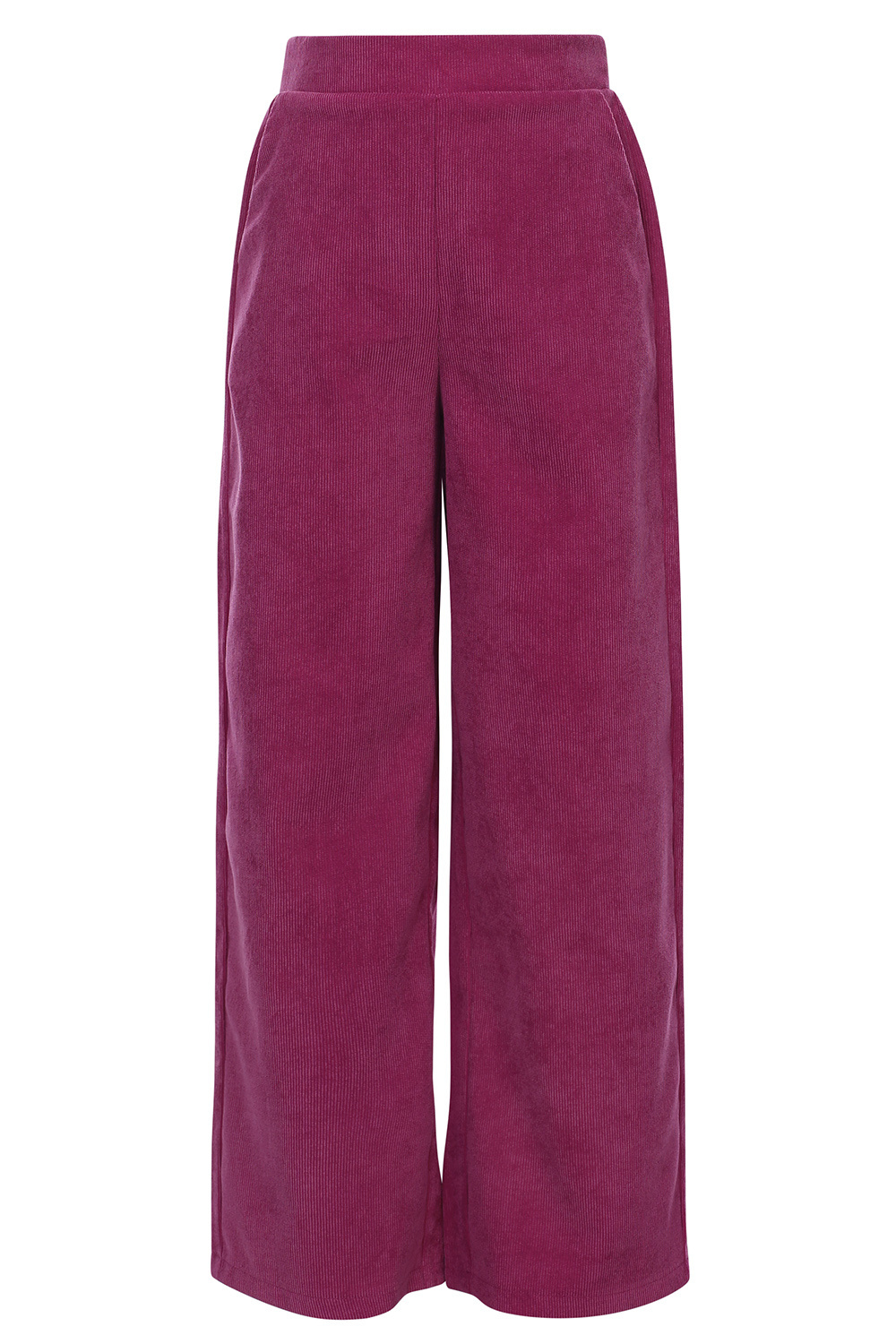 LOOXS 10sixteen Meisjes broek corduroy wide leg - Orchidee afbeelding