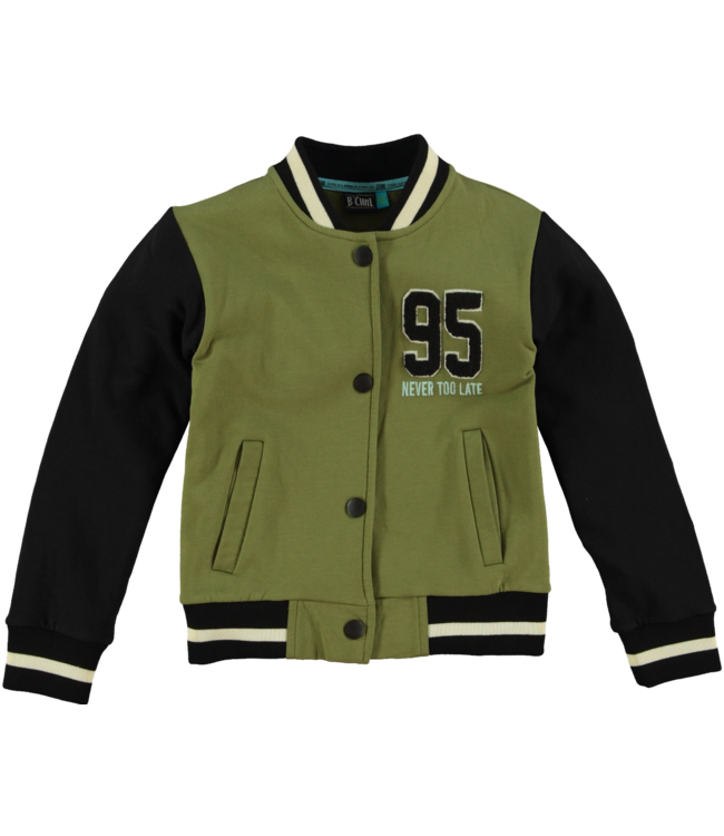 B'Chill Jongens baseball vest - Mart - Groen