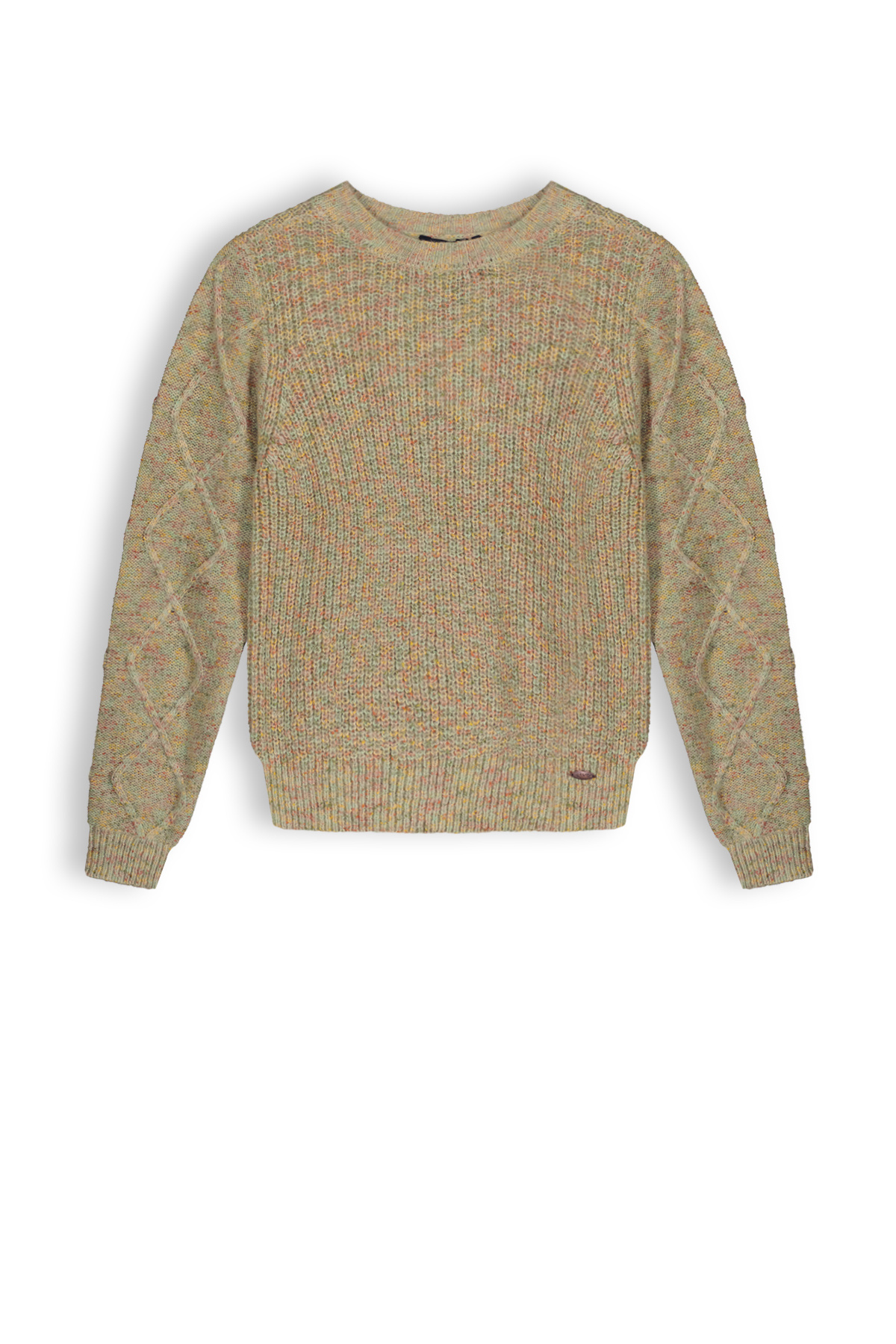 Meisjes sweater - Keson - Animal bruin