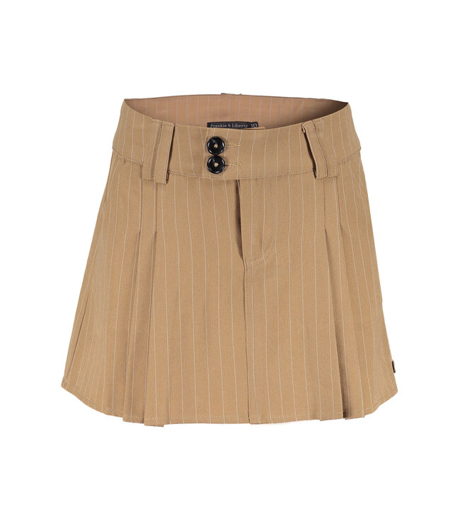 Frankie & Liberty Meisjes rok - Emily - Zand / ice gestreept