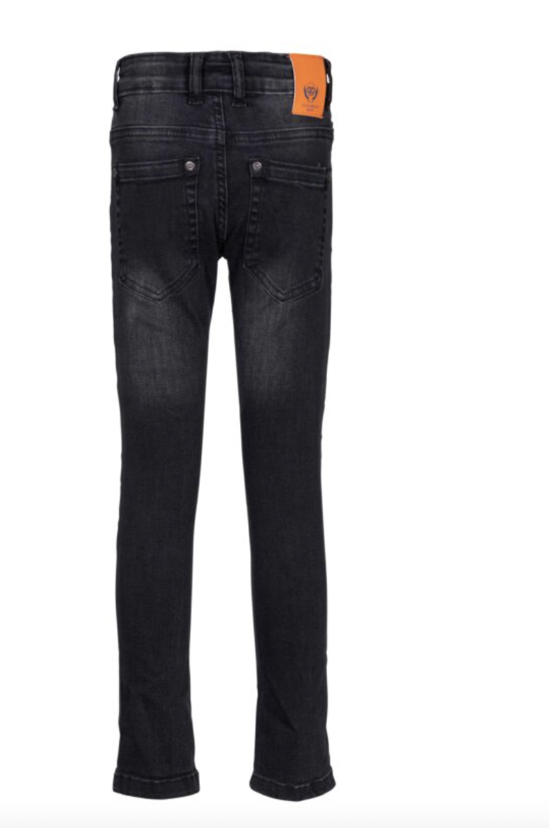Dutch Dream Denim-Boys EXTRA SLIM FIT hyper stretch jeans Nyerere- Washed Dark Grey
