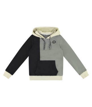 Lucky No. 7 Jongens hoodie - Castor grijs