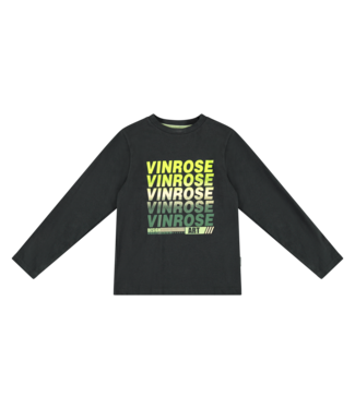 Vinrose Jongens shirt - Zwart