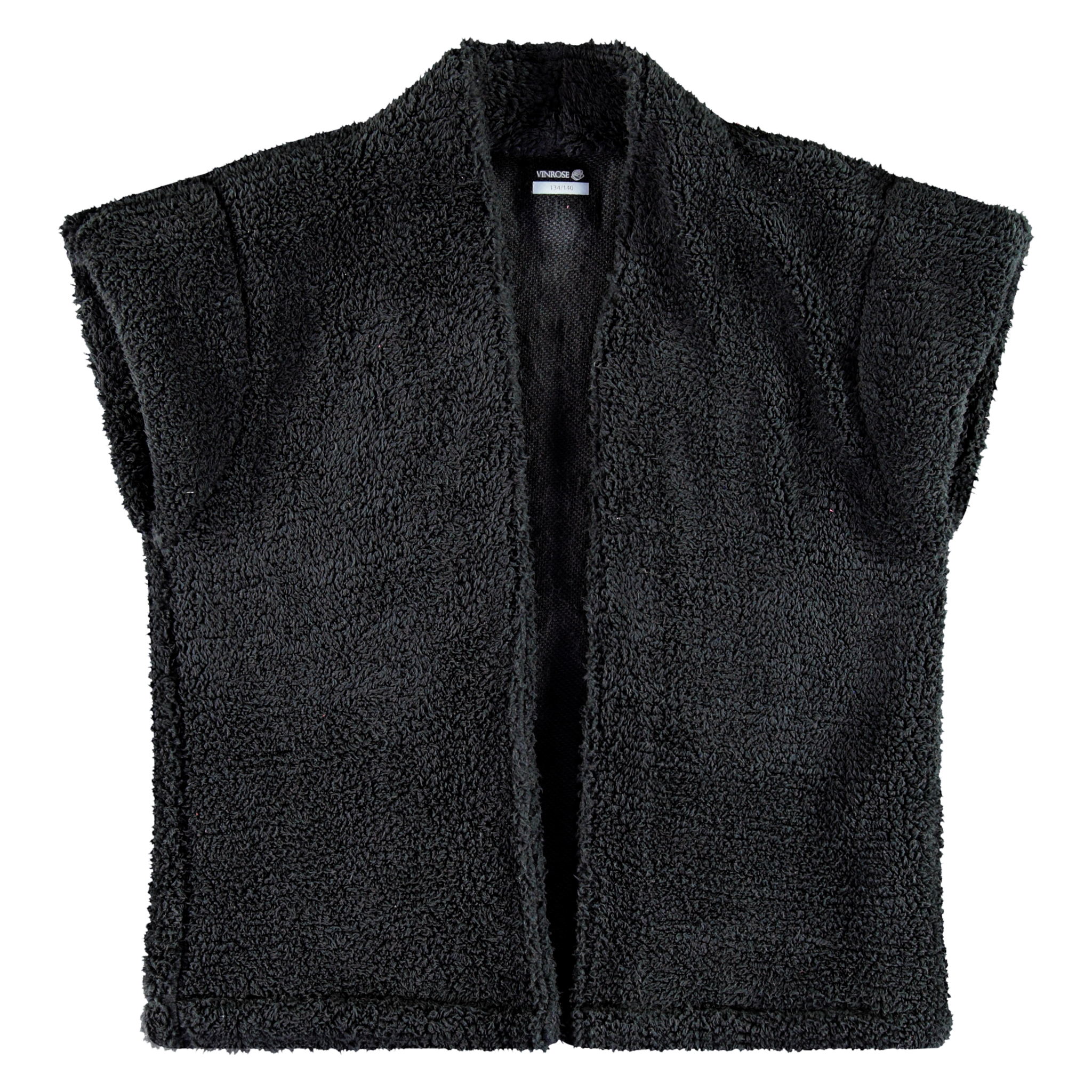 Vinrose Meisjes vest - Zwart afbeelding