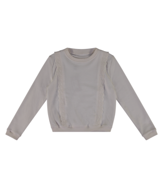 Vinrose Meisjes sweater - Egret