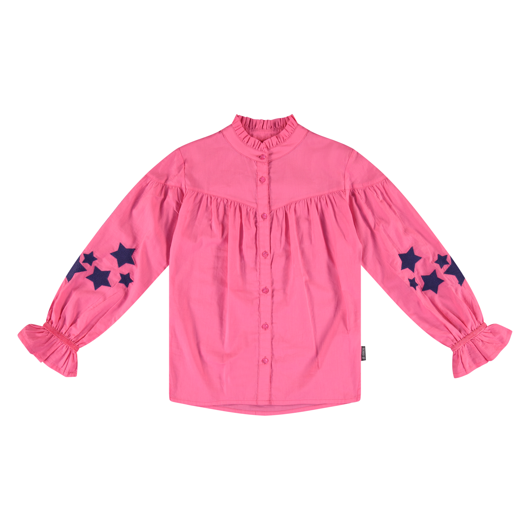 Vinrose Meisjes blouse - Roze carnation afbeelding