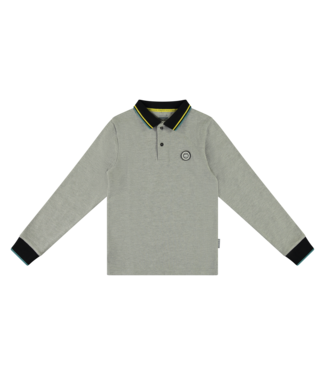 Vinrose Jongens polo shirt - Grijs melange