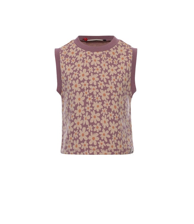 LOOXS Little Meisjes spencer - Bloemen jacquard