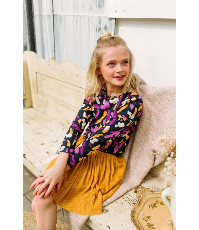 B.Nosy Meisjes rok fancy - Fires - Zonnebloem geel