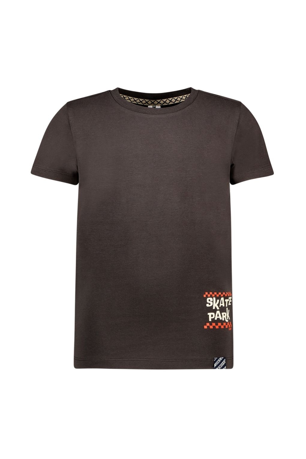 B.Nosy Jongens t-shirt monster artwork - Roger - Antraciet grijs afbeelding