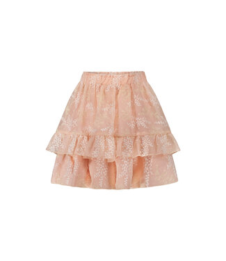 Le Chic Meisjes rok chiffon - Tamar - Baroque roze