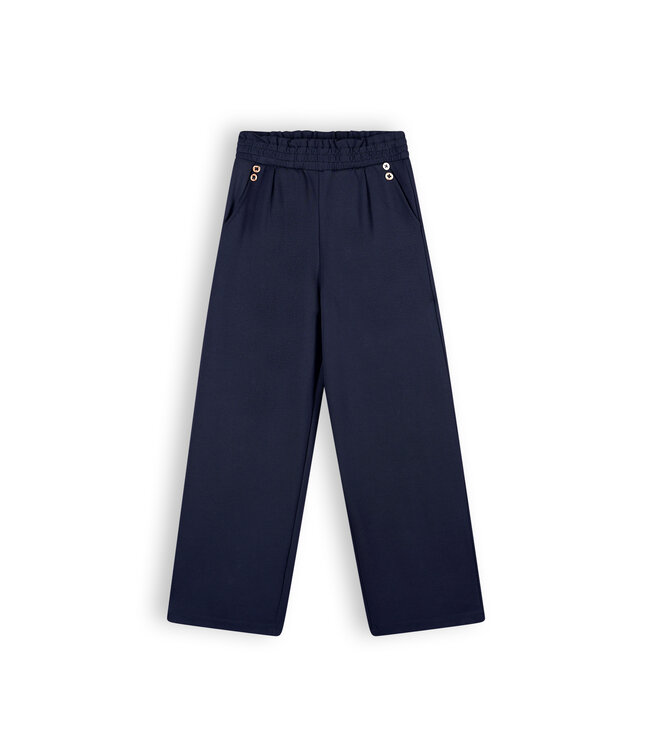 NoNo Meisjes broek palazzo - Saida - Navy blauw