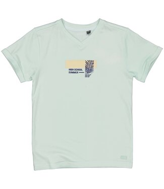 Quapi Jongens t-shirt - Bastijn - Aqua blauw