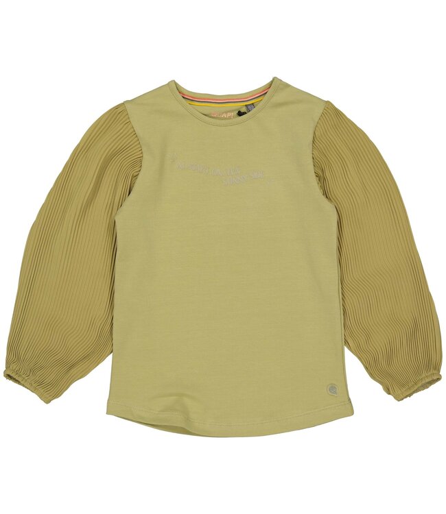 Quapi Meisjes shirt - Bella - Cedar groen