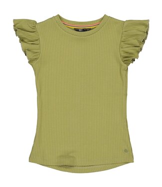 Quapi Meisjes t-shirt - Belize - Cedar groen