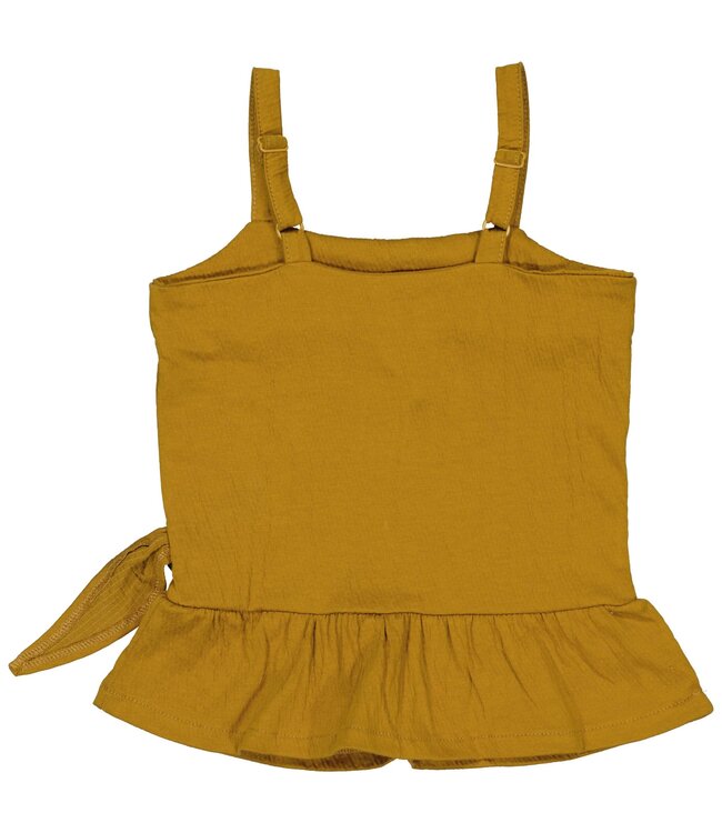 Quapi Meisjes top - Bloom - Fudge bruin