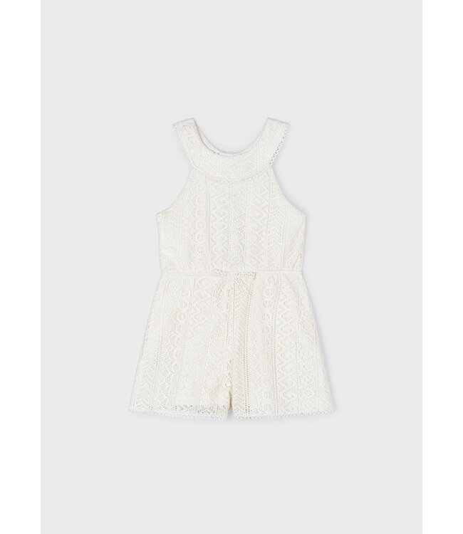 Mayoral Meisjes jumpsuit - Chickpea