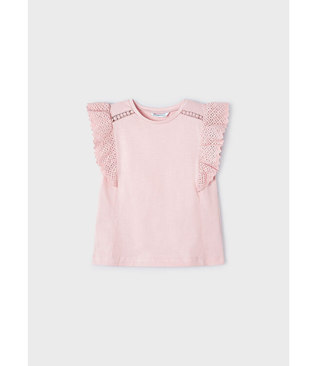 Mayoral Meisjes t-shirt - Blush