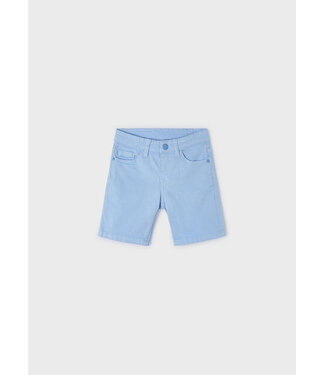 Mayoral Jongens short twill 5-pocket - Powder blu