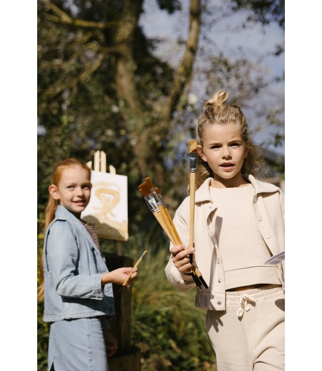 LEVV Meisjes spencer - Karol - Ivoor wit