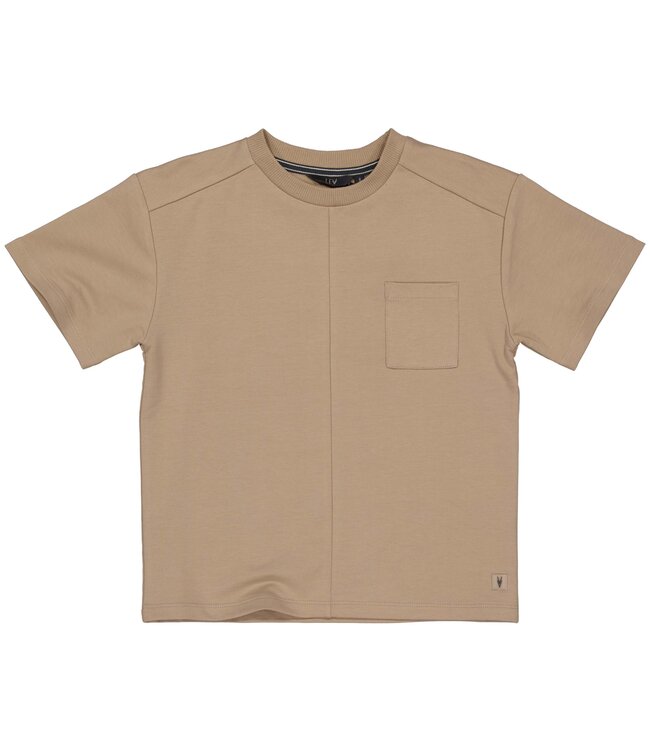 LEVV Jongens t-shirt - Kars - Taupe