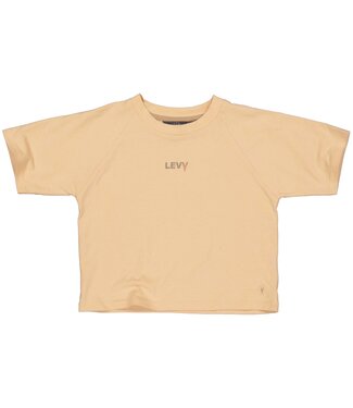 LEVV Meisjes t-shirt - Katie - Zacht geel