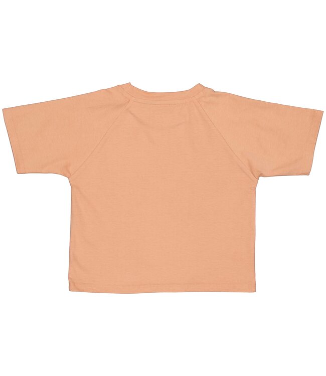 LEVV Meisjes t-shirt - Katie - Zacht koraal