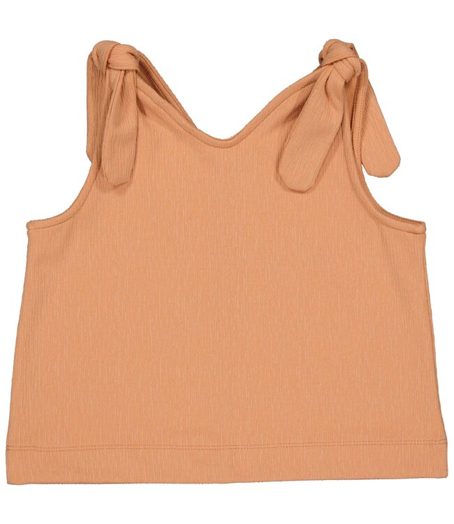 LEVV Meisjes top - Kat - Zacht koraal