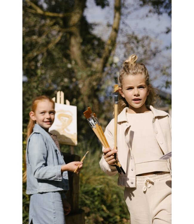 LEVV Meisjes spencer - Karol - Ivoor wit