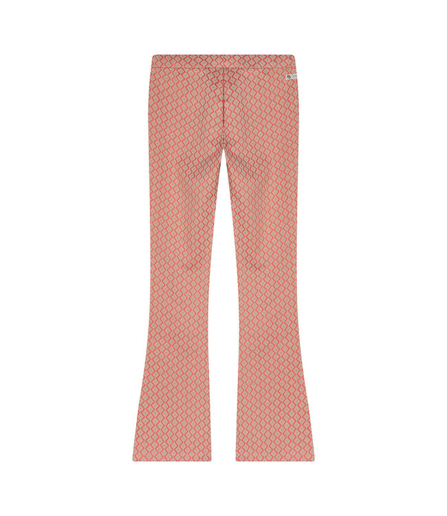 Indian Blue Jeans Meisjes flair broek Fancy - Helder koraal