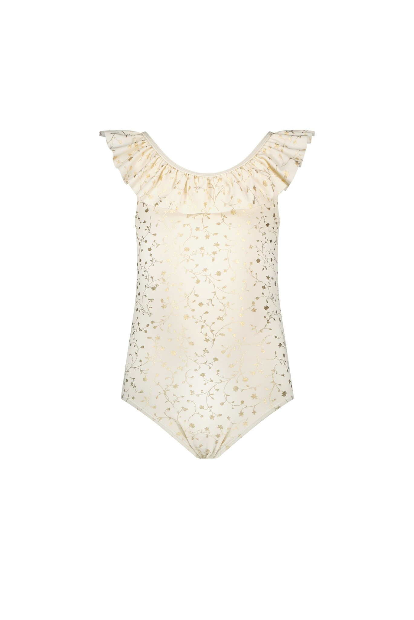 Le Chic C401-5051 Meisjes Jumpsuit - Pearled Ivory - Maat 140